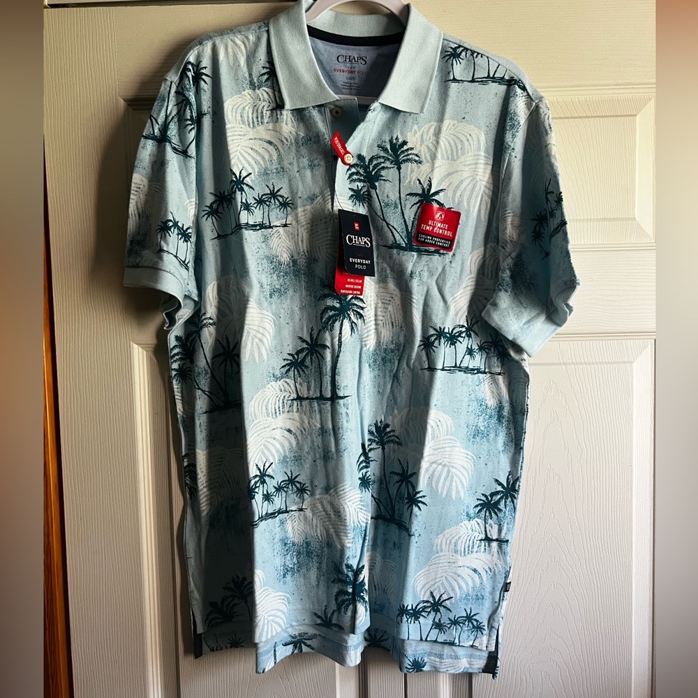NWT Chaps Tropical Shirt